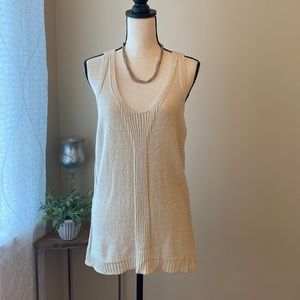 Knit tank top